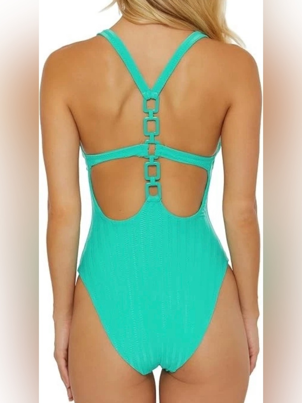 NWT ISABELLA ROSE Women's Standard Capri Isle Maillot One Piece Swimsuit - Large